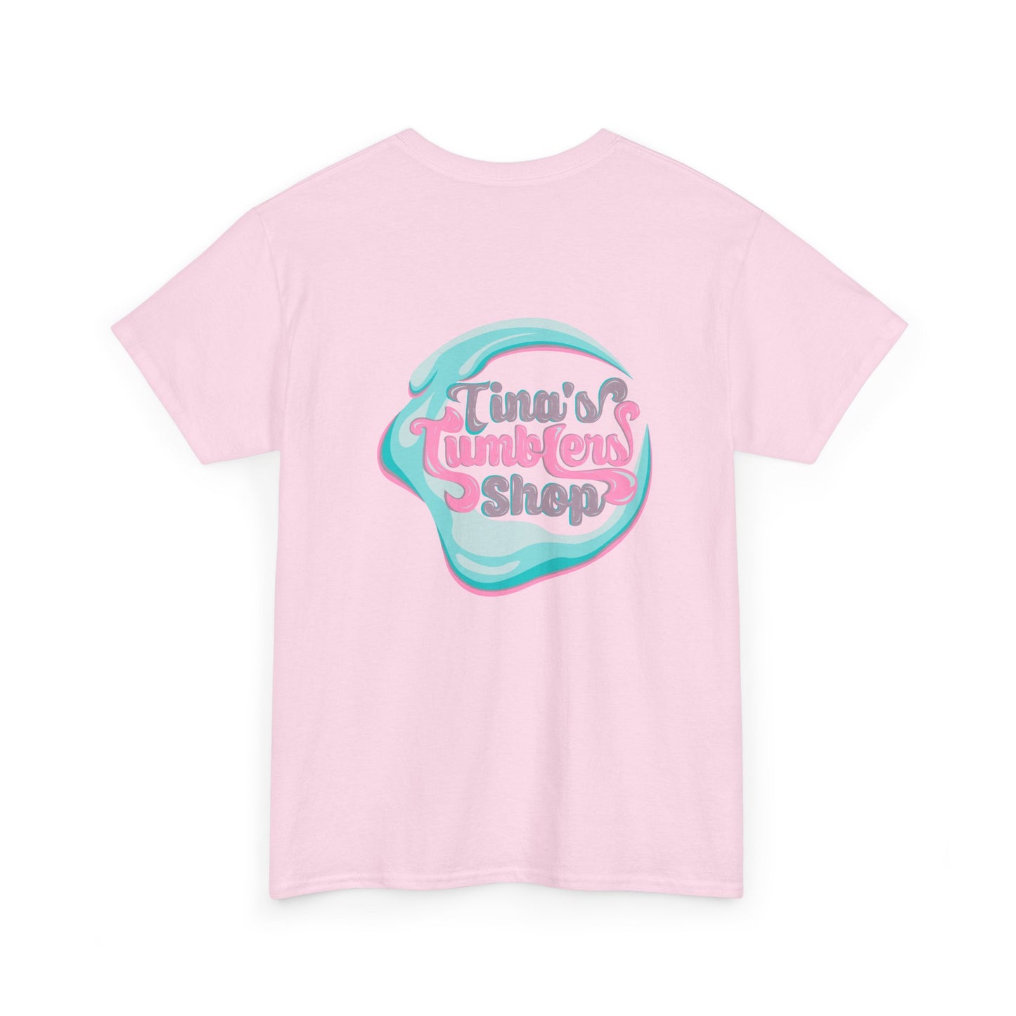 Peace, Love & Tumblers Tee WITH LOGO ON BACK - Unisex Cotton Shirt