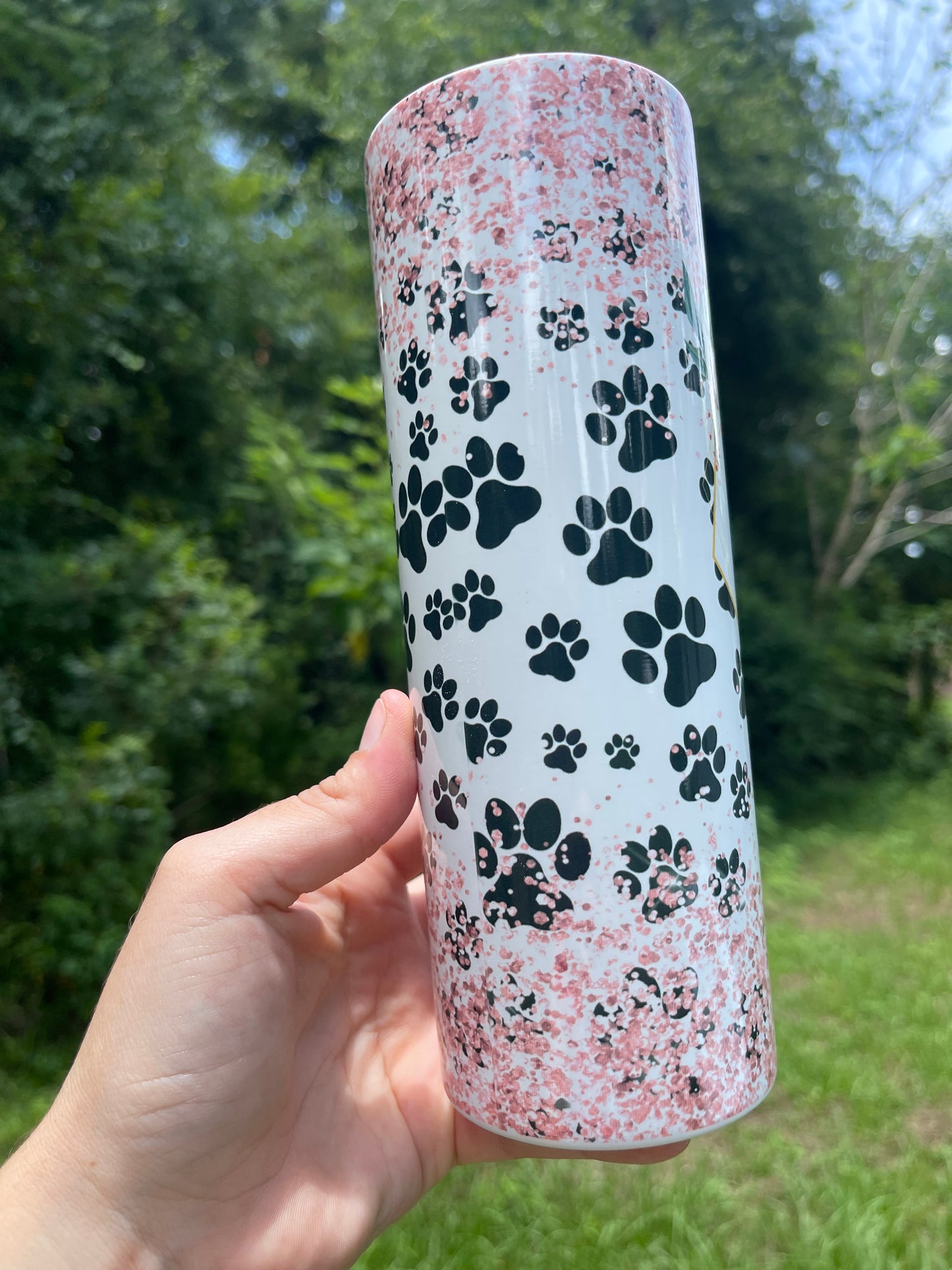 20oz Dog Mom tumbler