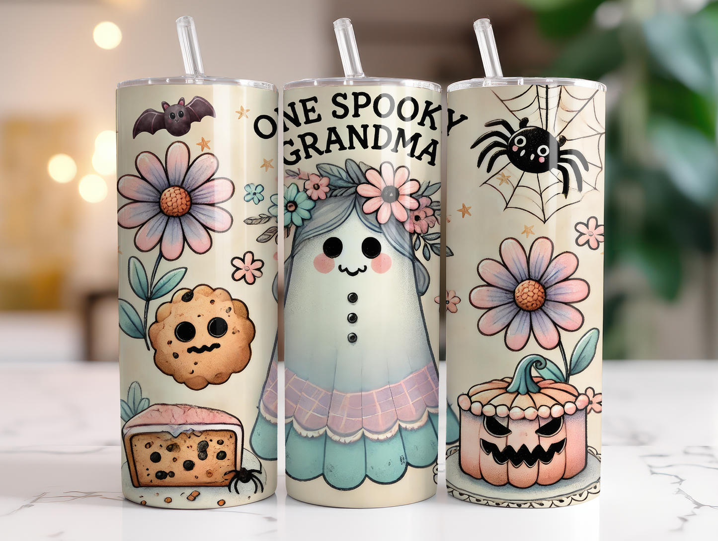 One Spooky Grandma 20oz tumbler