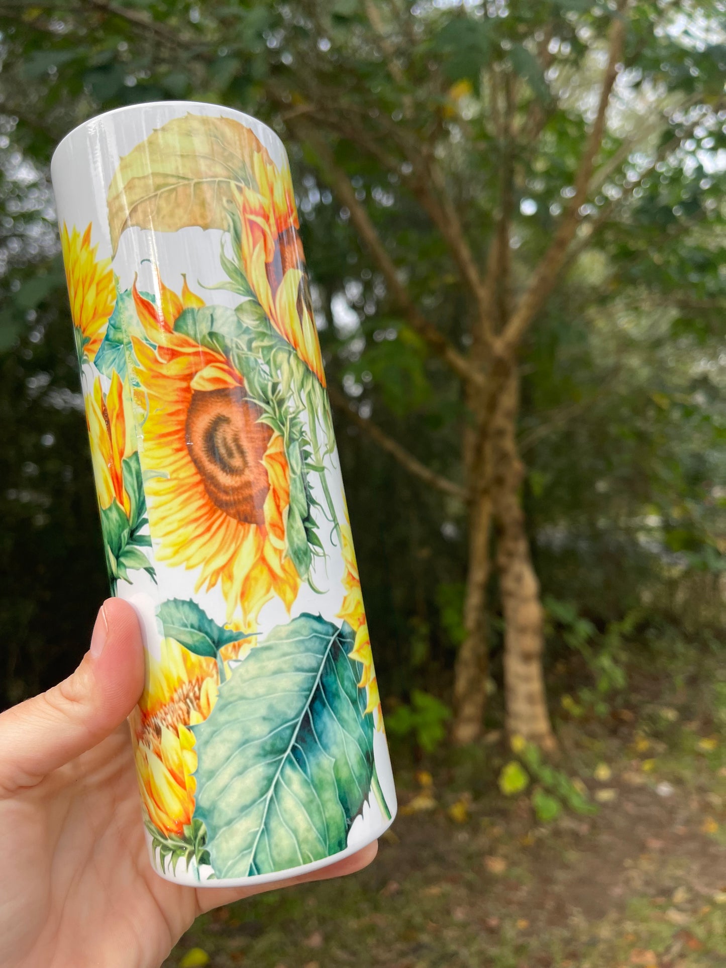 Sunflowers tumbler