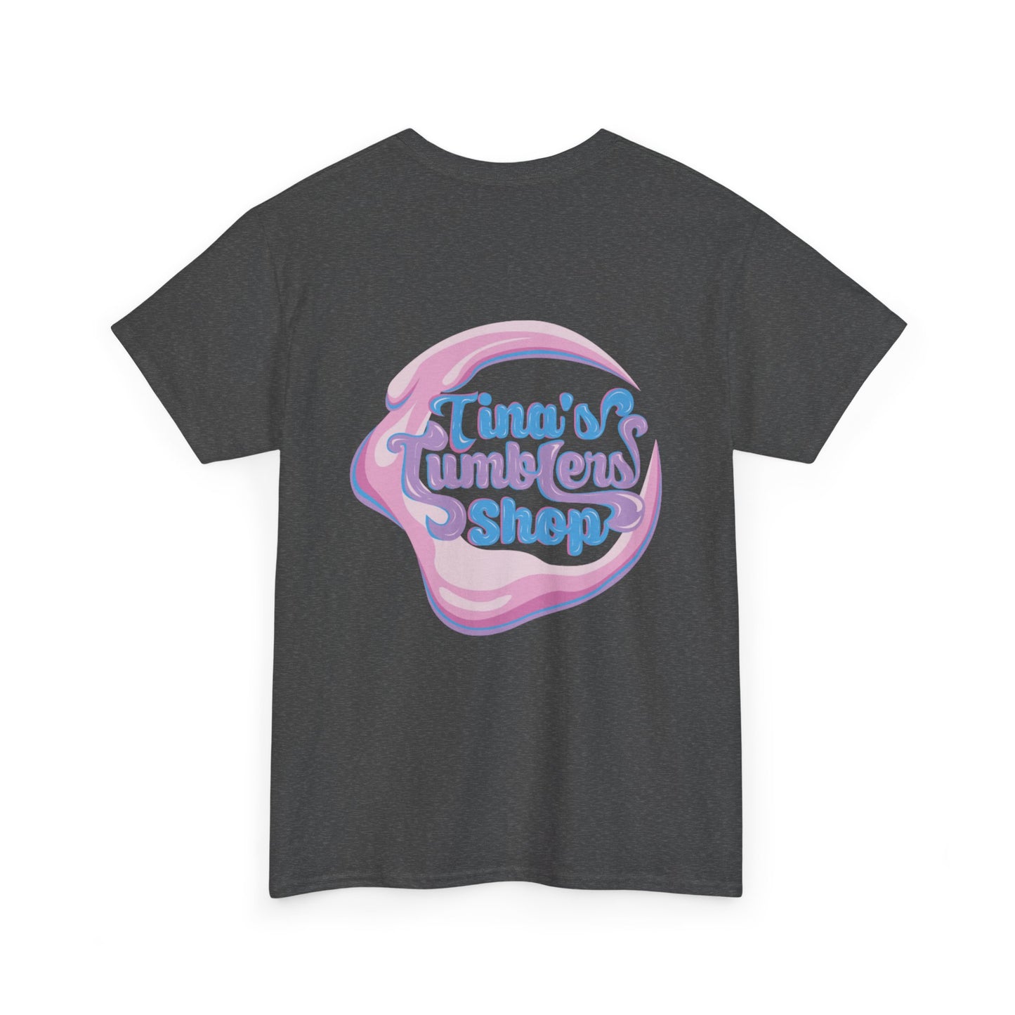 Tina's Tumblers Shop Logo ~ Whimsical Unisex Cotton Tee