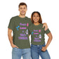 Peace, Love & Tumblers Tee WITH LOGO ON BACK - Unisex Cotton Shirt