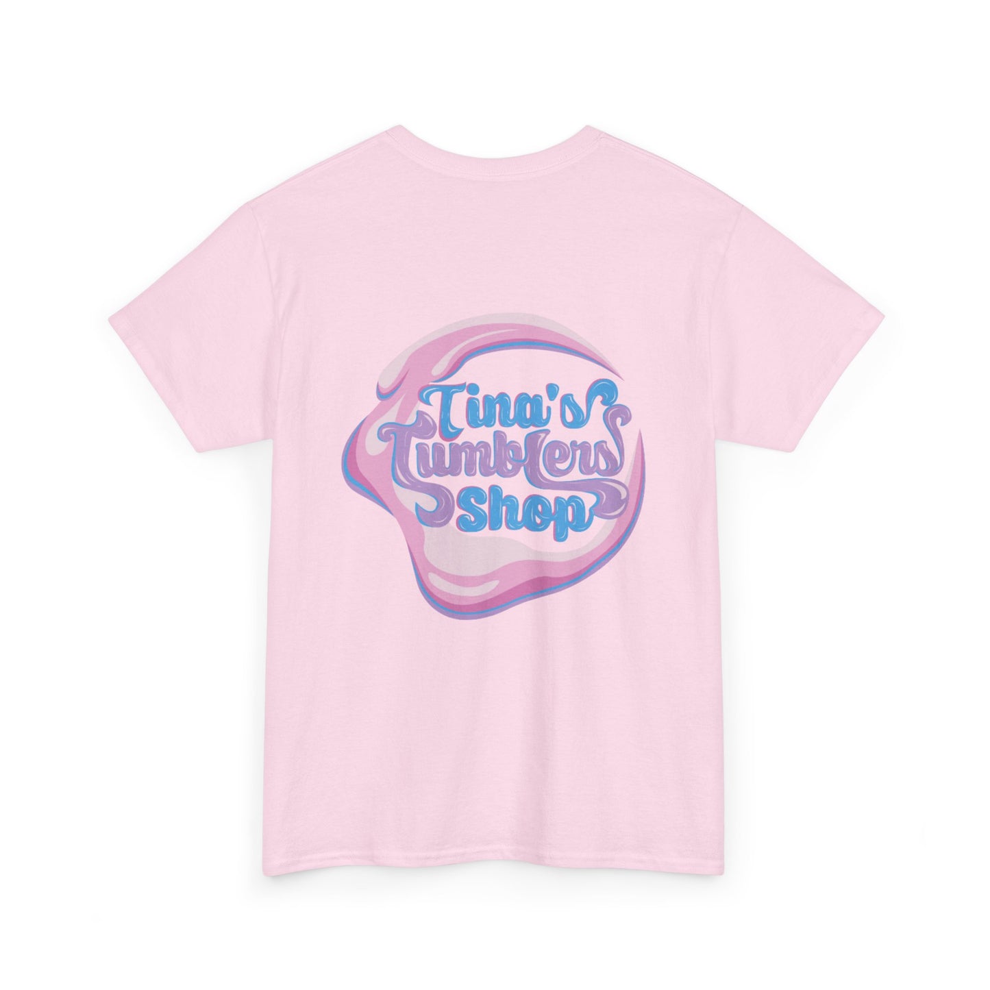 Tina's Tumblers Shop Logo ~ Whimsical Unisex Cotton Tee