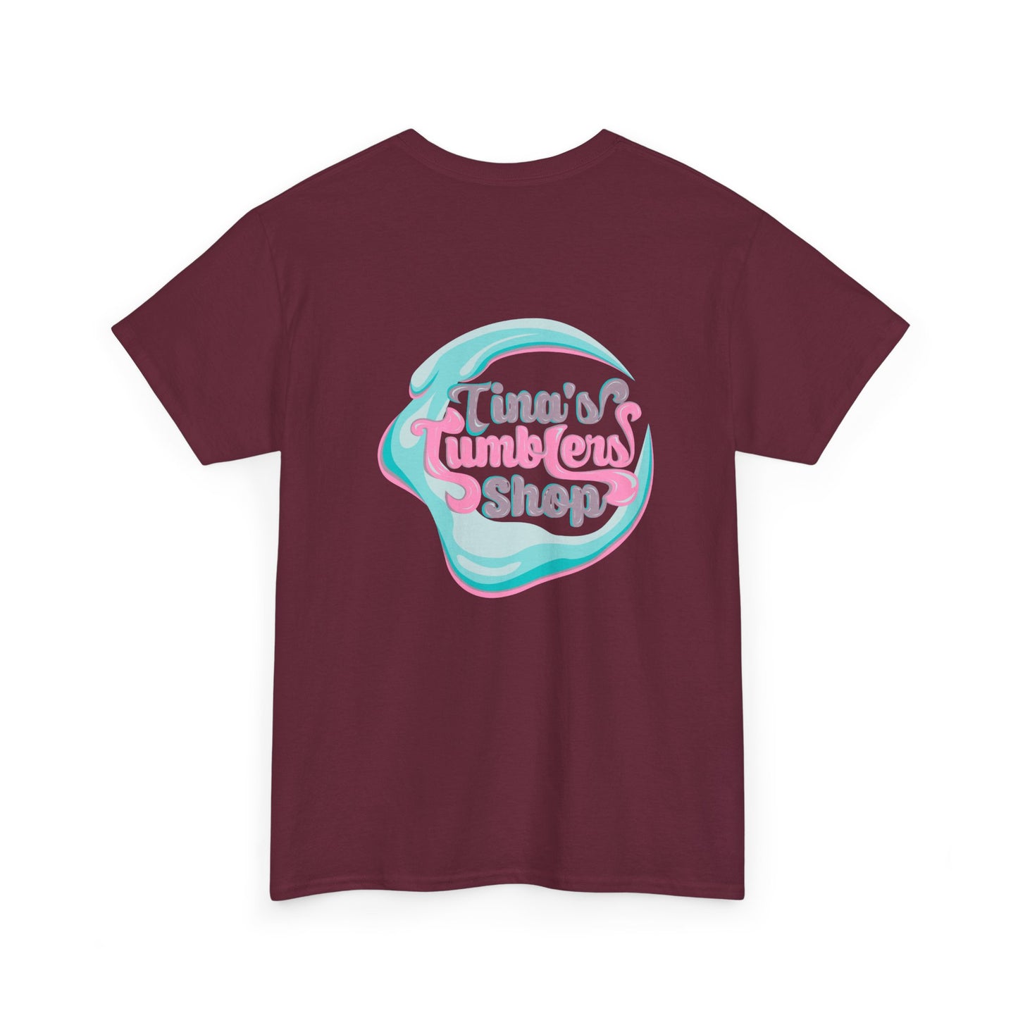 Peace, Love & Tumblers Tee WITH LOGO ON BACK - Unisex Cotton Shirt