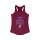 I Came I Saw, I Bought Another Tumbler ~Racerback Tank