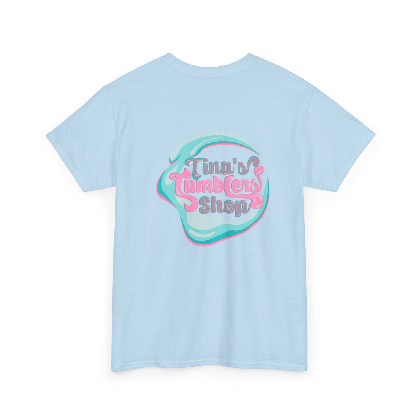 Peace, Love & Tumblers Tee WITH LOGO ON BACK - Unisex Cotton Shirt