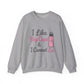 Cute Coffee Lover's Sweatshirt - I Like Big Cups & I Cannot Lie