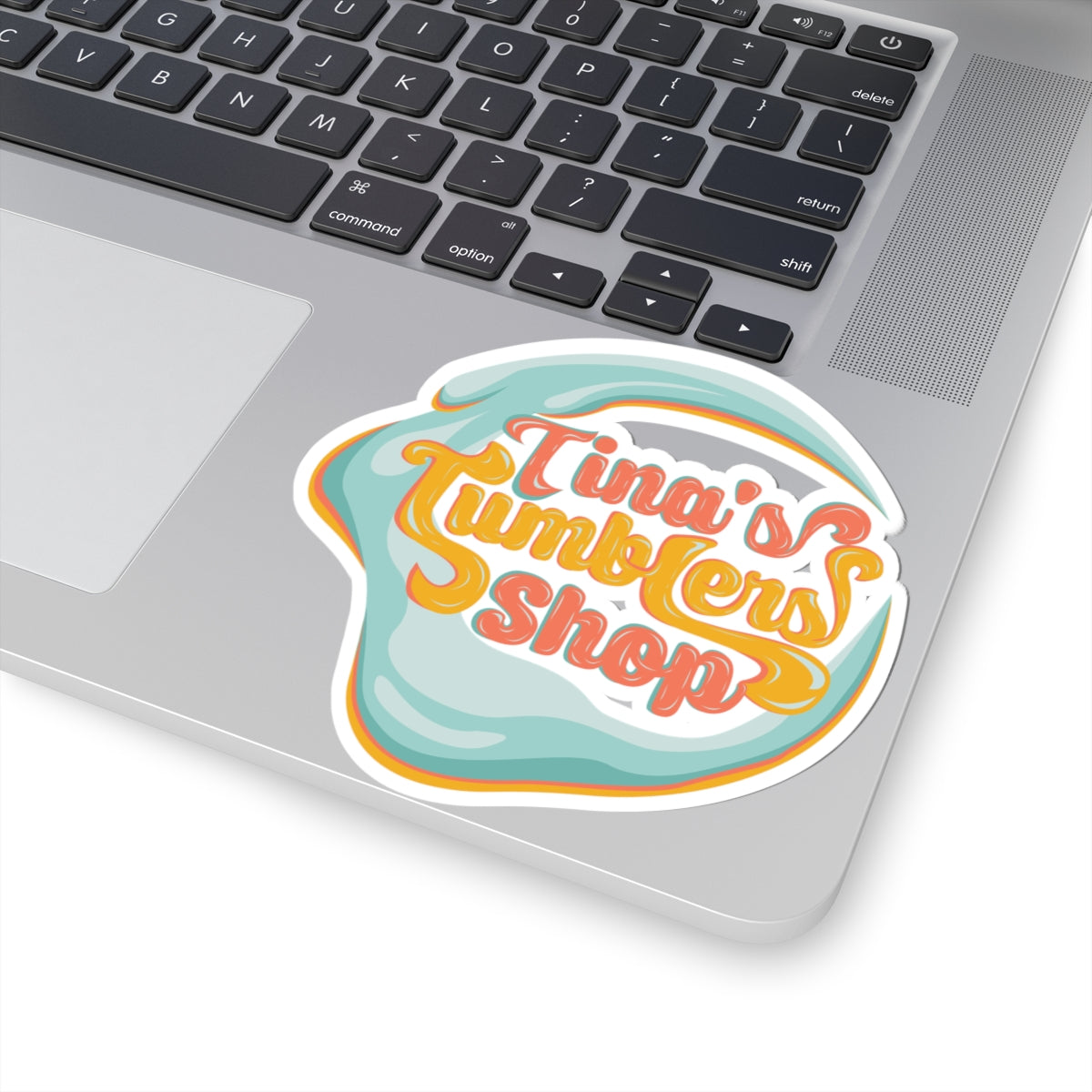 Tina's Logo Kiss-Cut Stickers