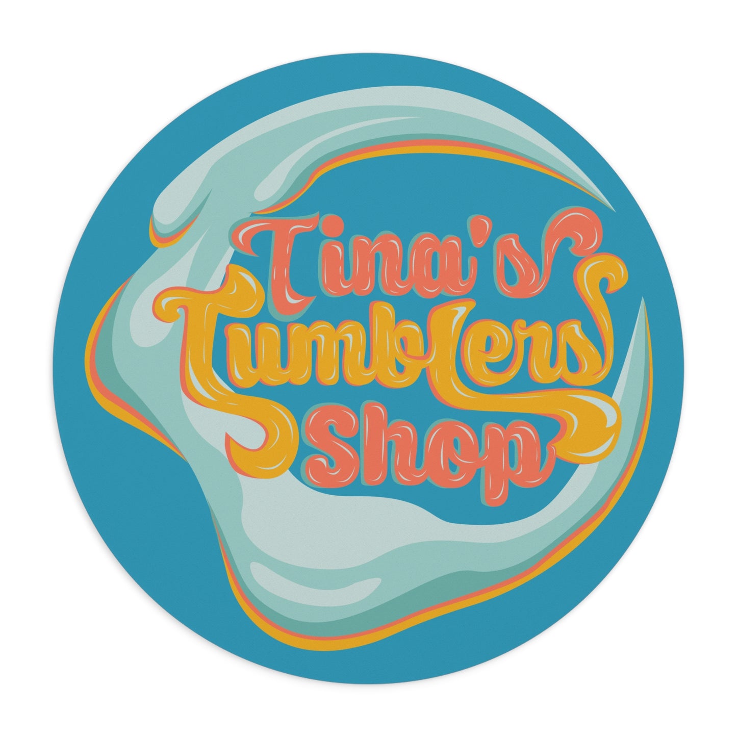 TTS Logo Mouse Pad for Desk