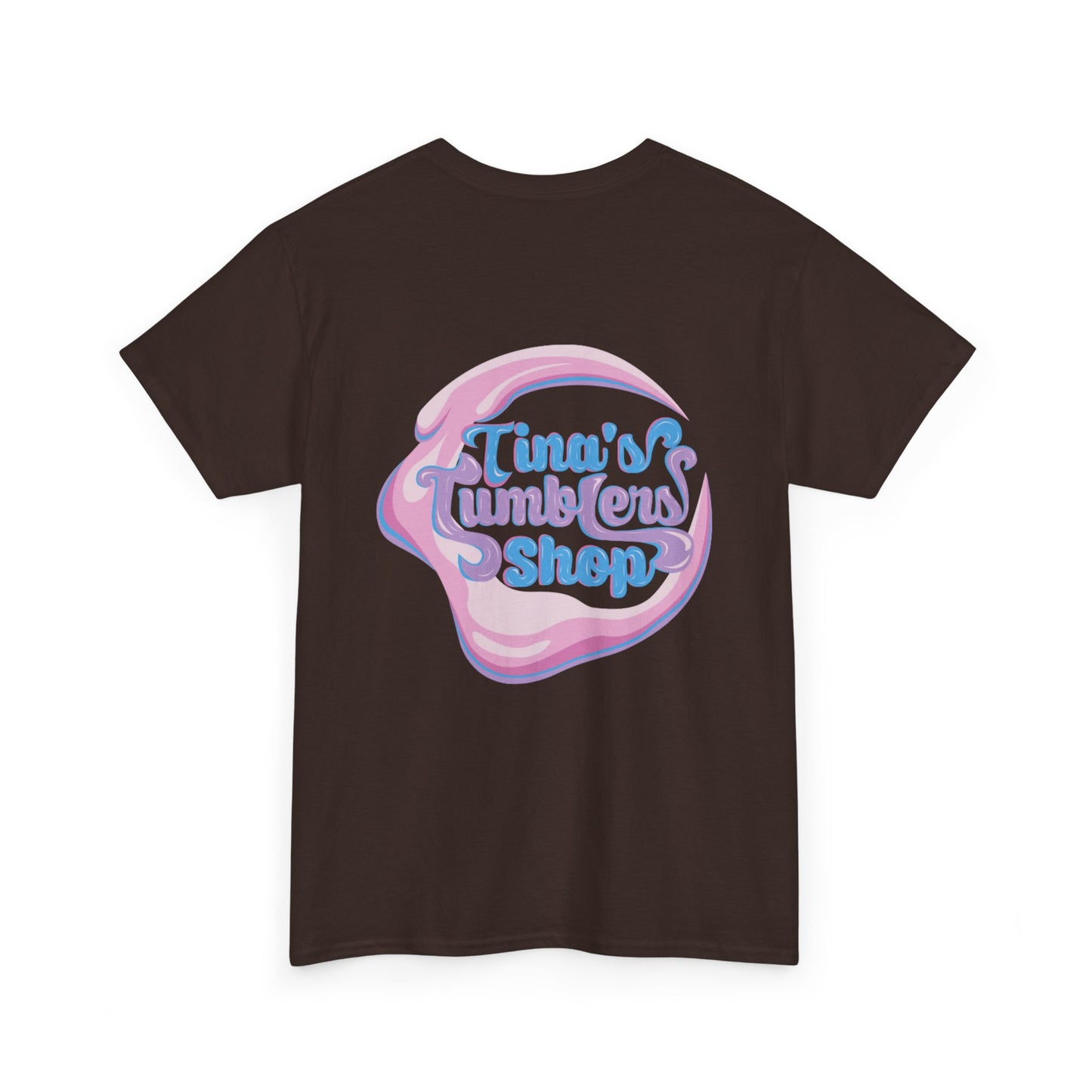 Tina's Tumblers Shop Logo ~ Whimsical Unisex Cotton Tee