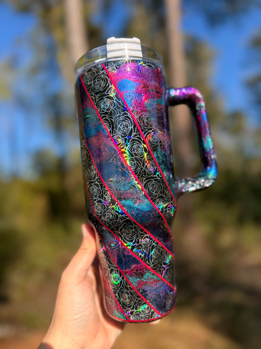 40oz Holographic Rainbow Dream