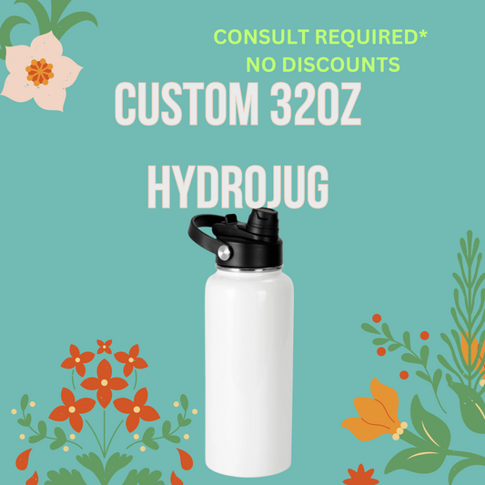 Custom 32oz Hydrojug  tumbler