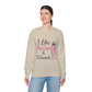 Cute Coffee Lover's Sweatshirt - I Like Big Cups & I Cannot Lie