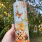 Pumpkin Spice Season with butterfly 20oz tumbler