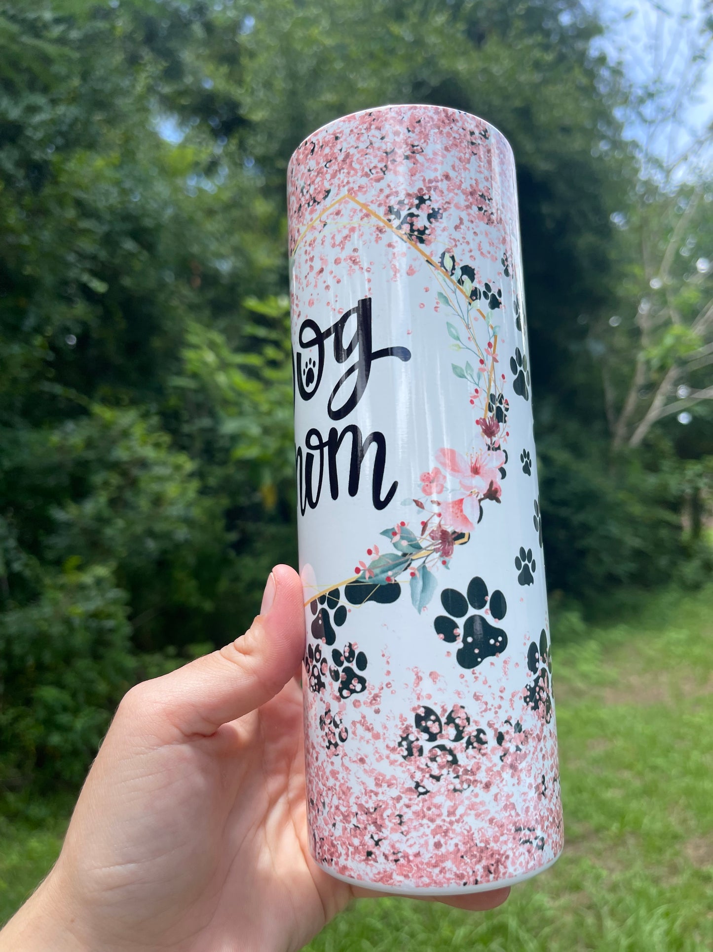 20oz Dog Mom tumbler