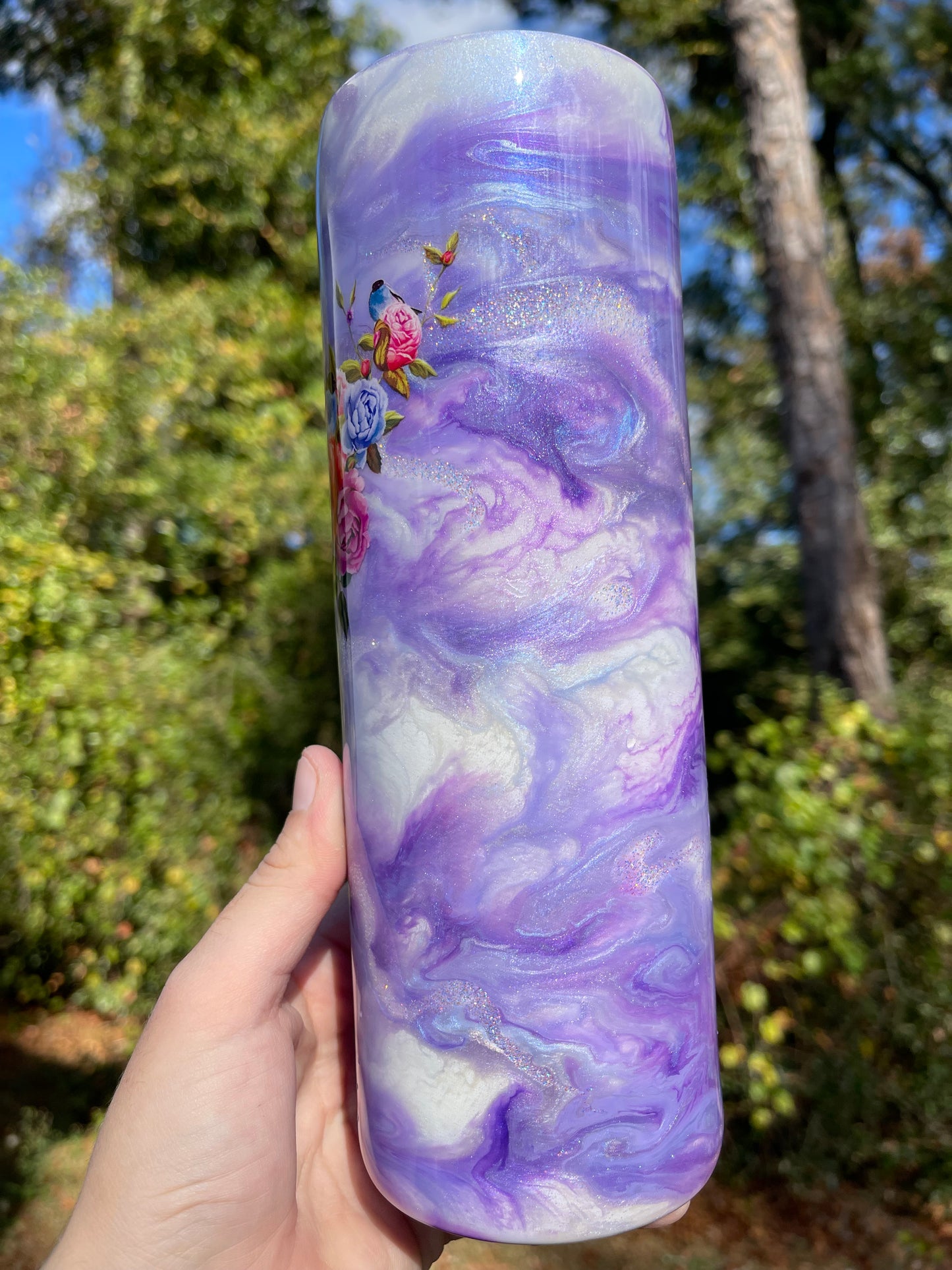 30oz Violet Gardens