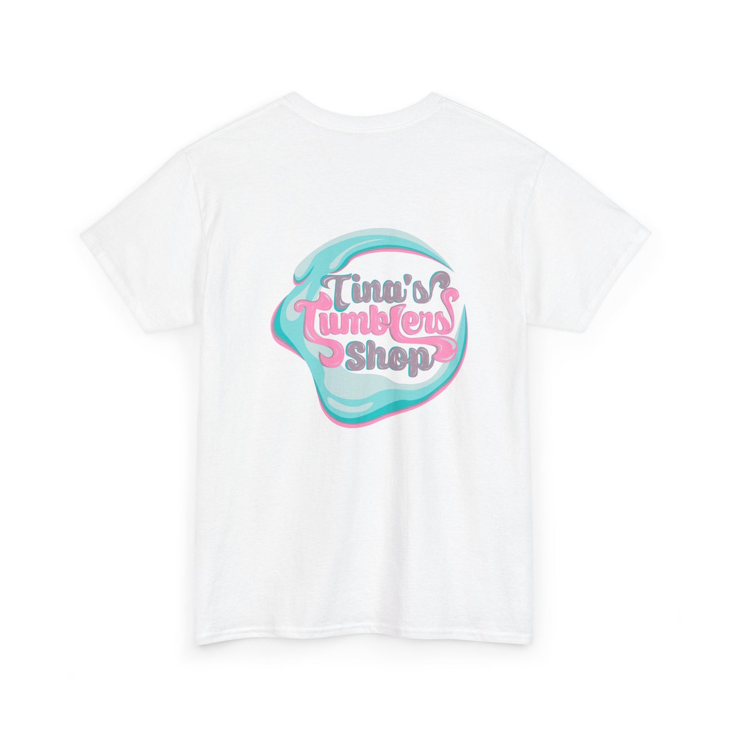 Peace, Love & Tumblers Tee WITH LOGO ON BACK - Unisex Cotton Shirt