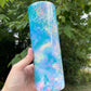 20oz Blue Glitter Look Tumbler