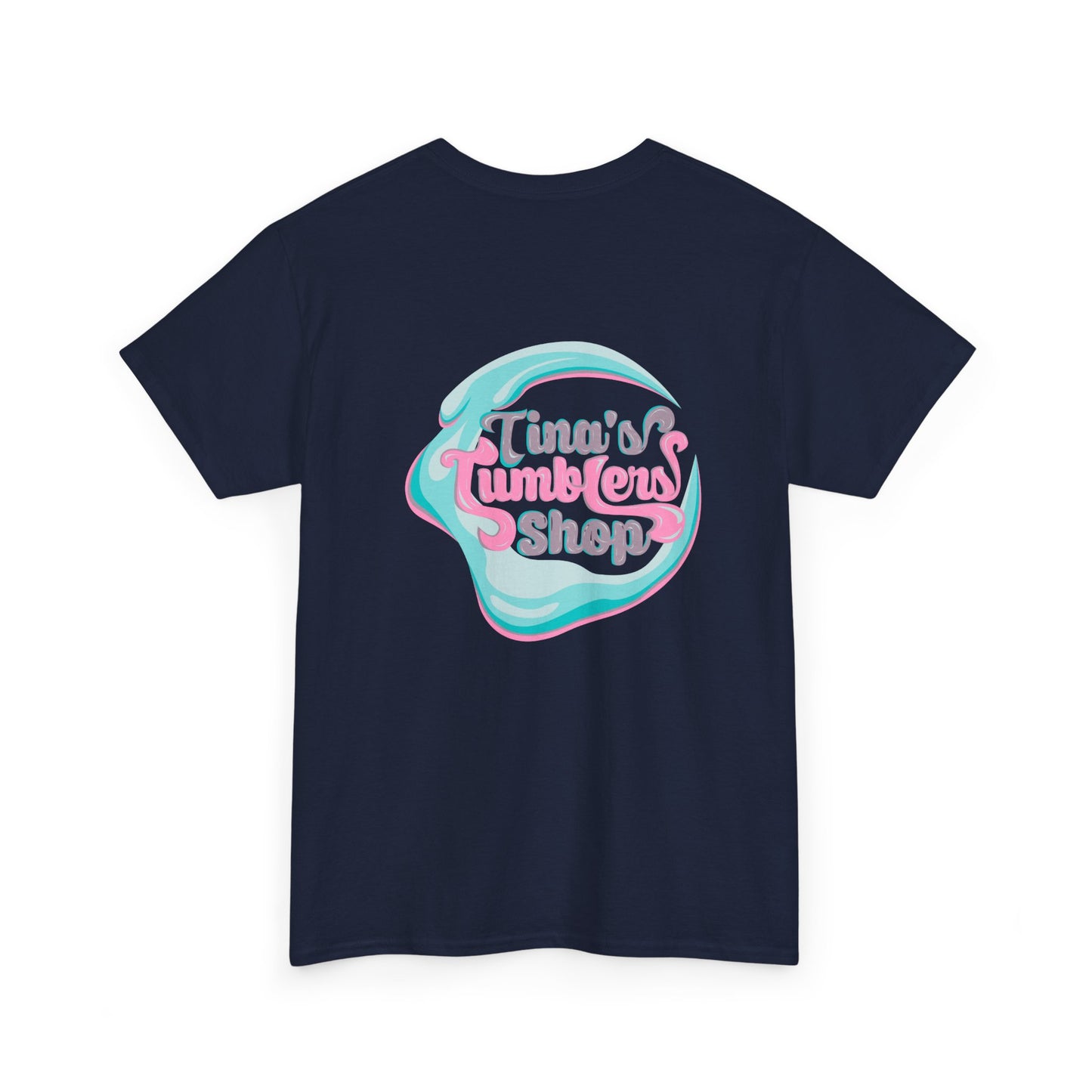 Peace, Love & Tumblers Tee WITH LOGO ON BACK - Unisex Cotton Shirt