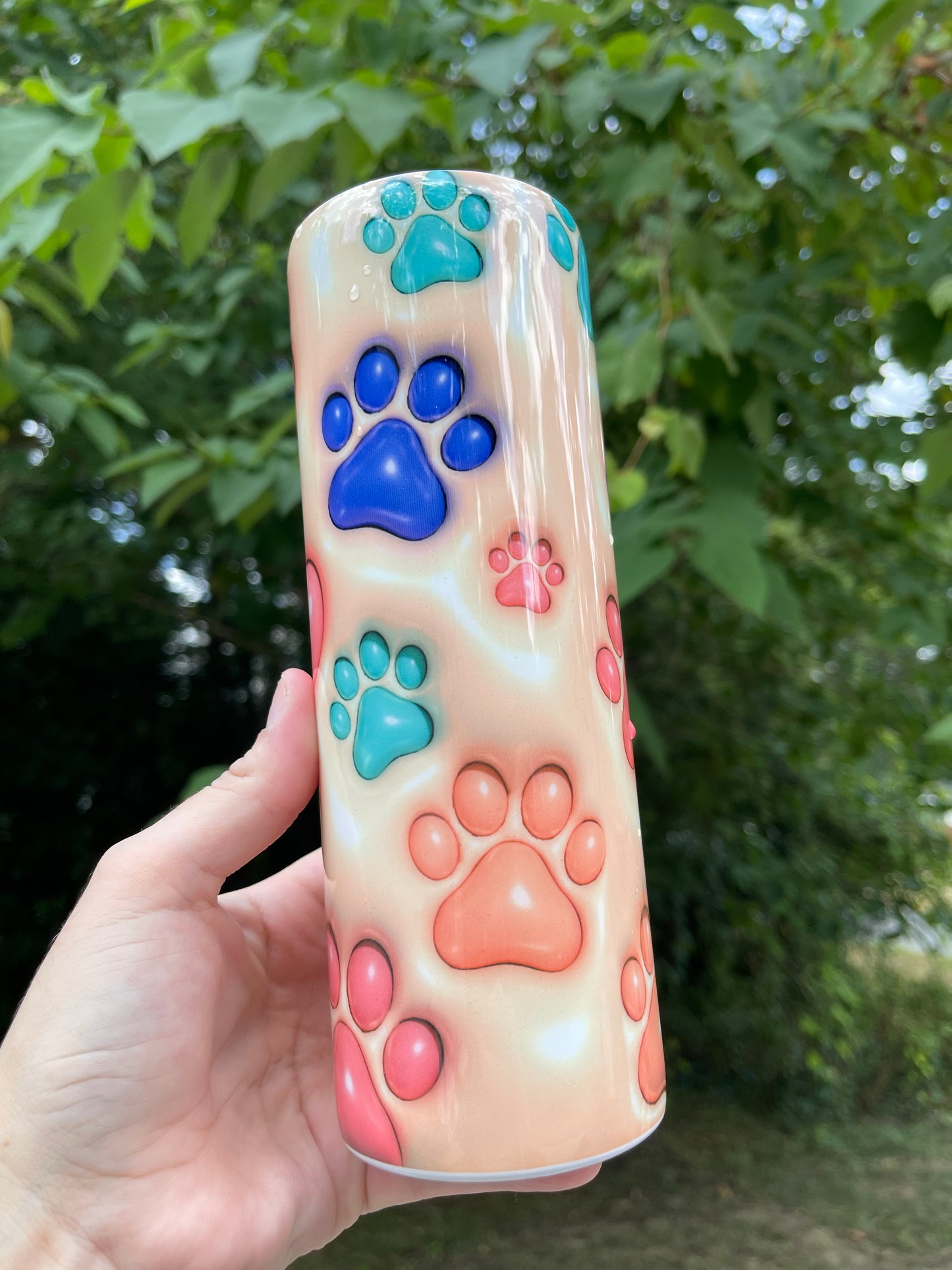 20oz Cat Mom Tumbler