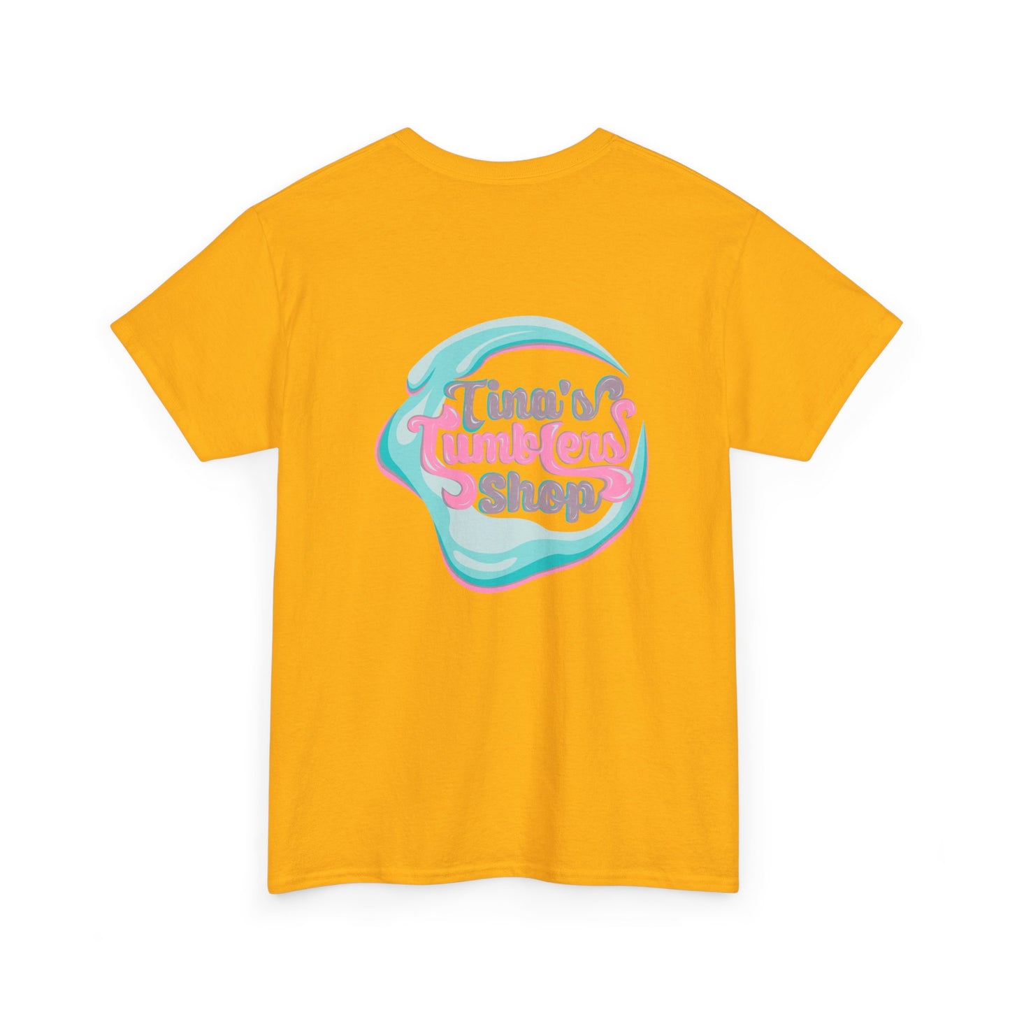 Peace, Love & Tumblers Tee WITH LOGO ON BACK - Unisex Cotton Shirt