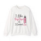 Cute Coffee Lover's Sweatshirt - I Like Big Cups & I Cannot Lie