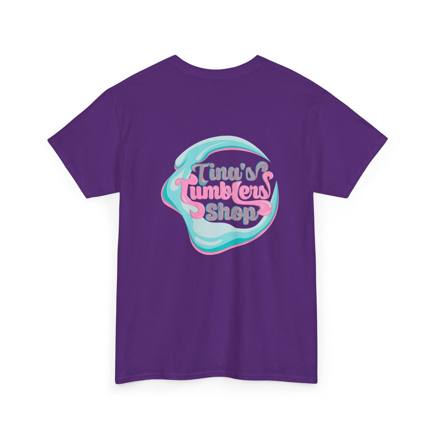 Peace, Love & Tumblers Tee WITH LOGO ON BACK - Unisex Cotton Shirt