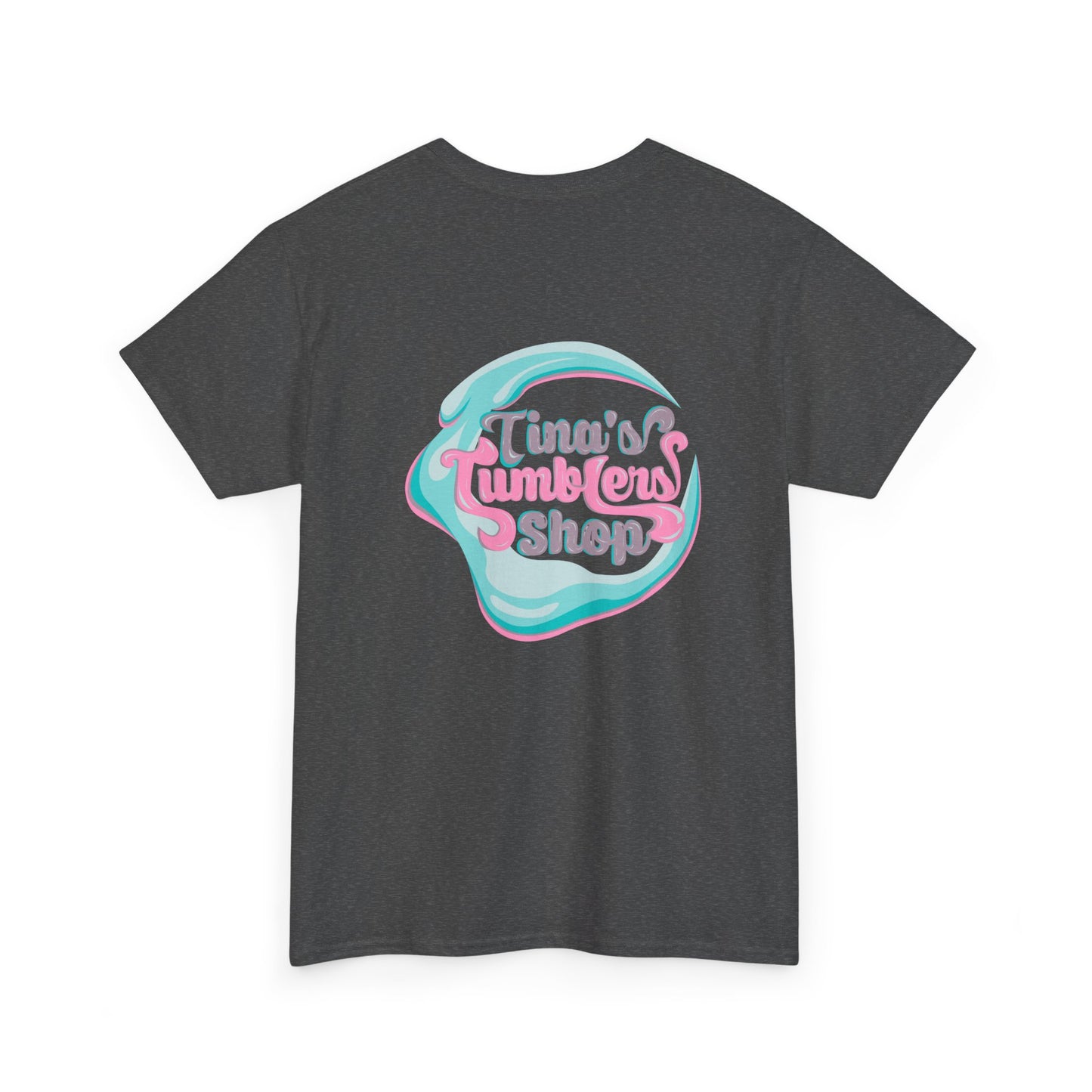 Peace, Love & Tumblers Tee WITH LOGO ON BACK - Unisex Cotton Shirt