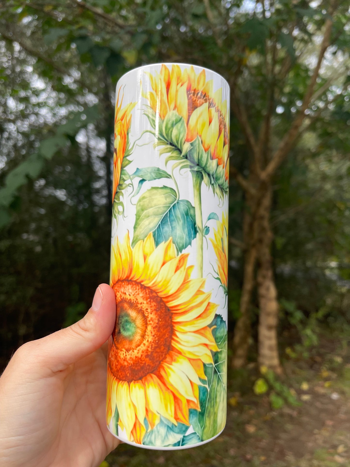 Sunflowers tumbler