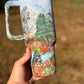 40oz Handpainted tumbler WAFFLE TICKET