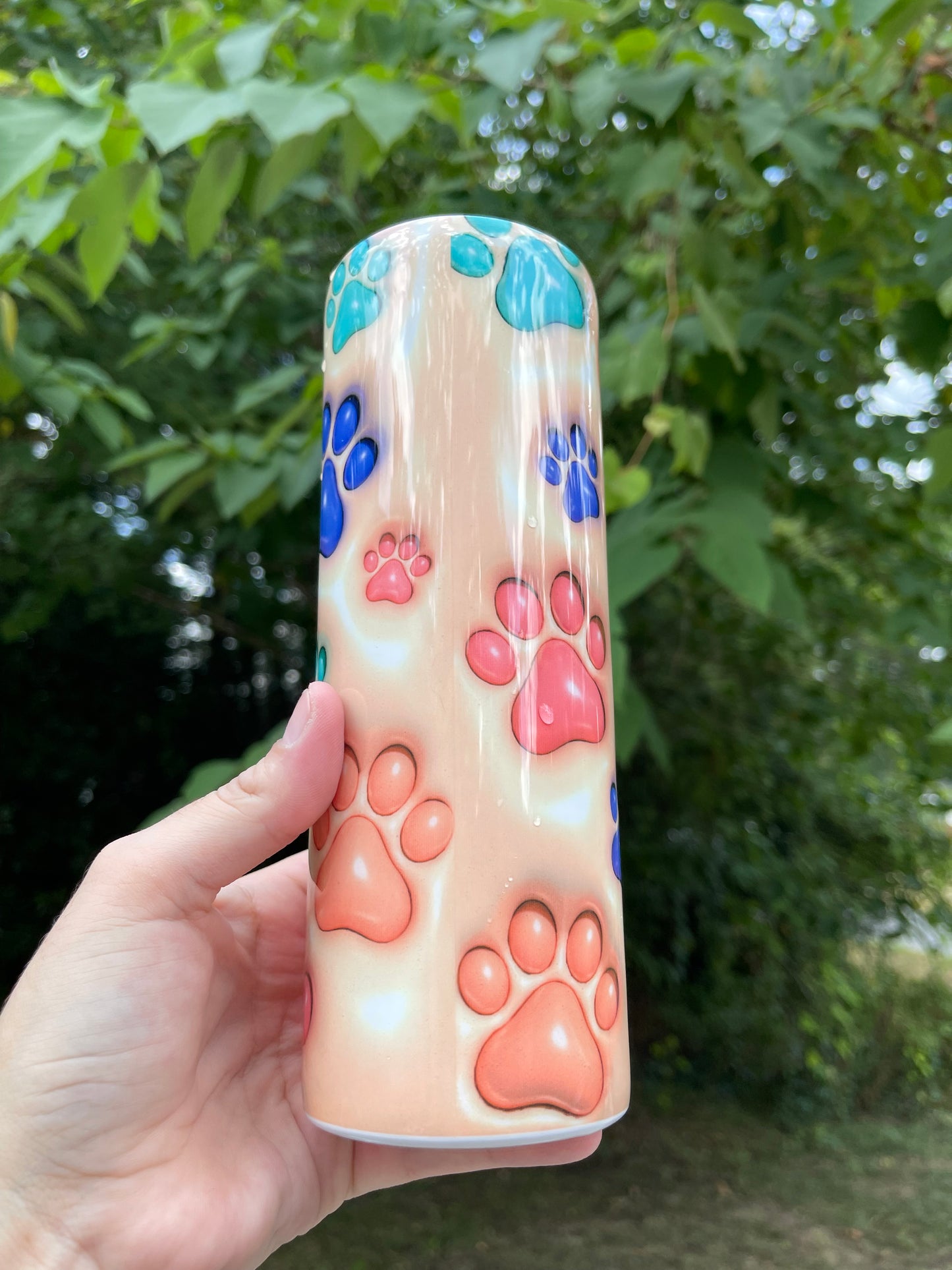 20oz Cat Mom Tumbler