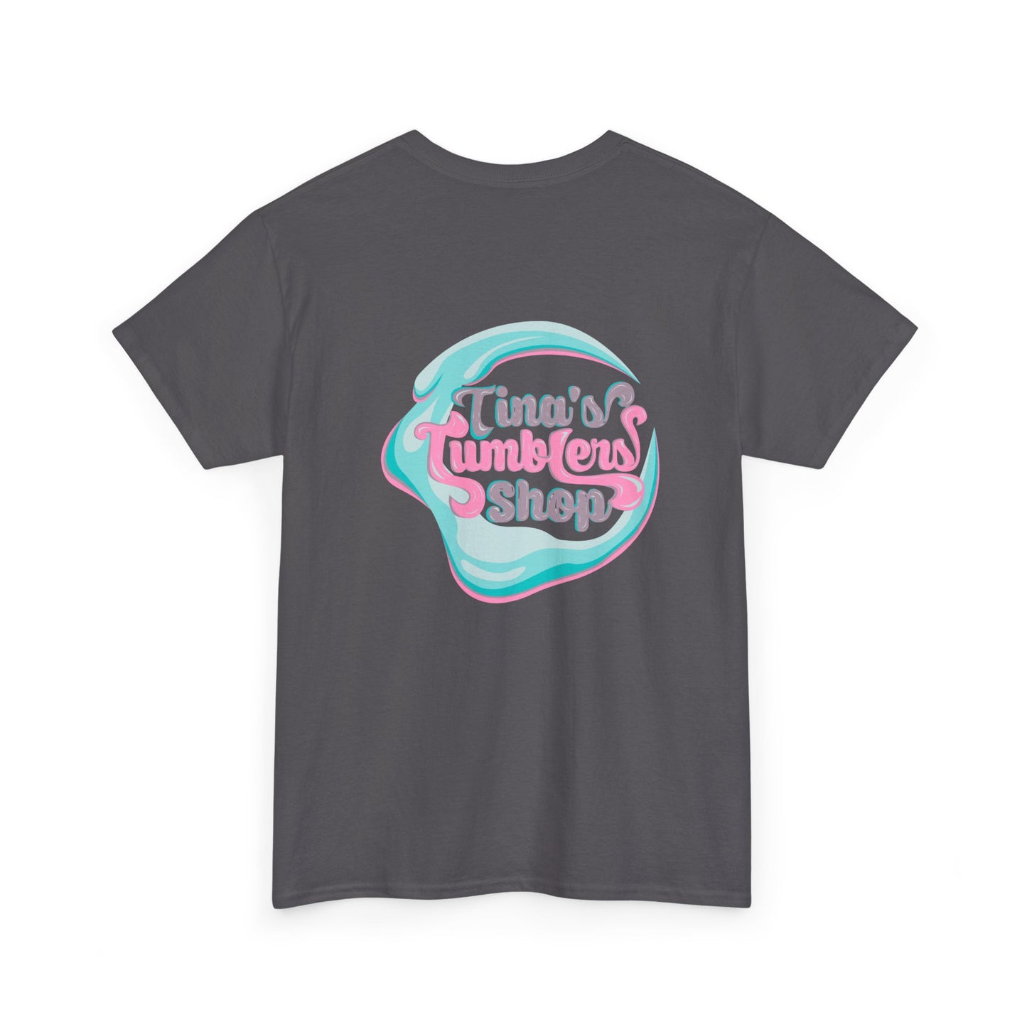 Peace, Love & Tumblers Tee WITH LOGO ON BACK - Unisex Cotton Shirt