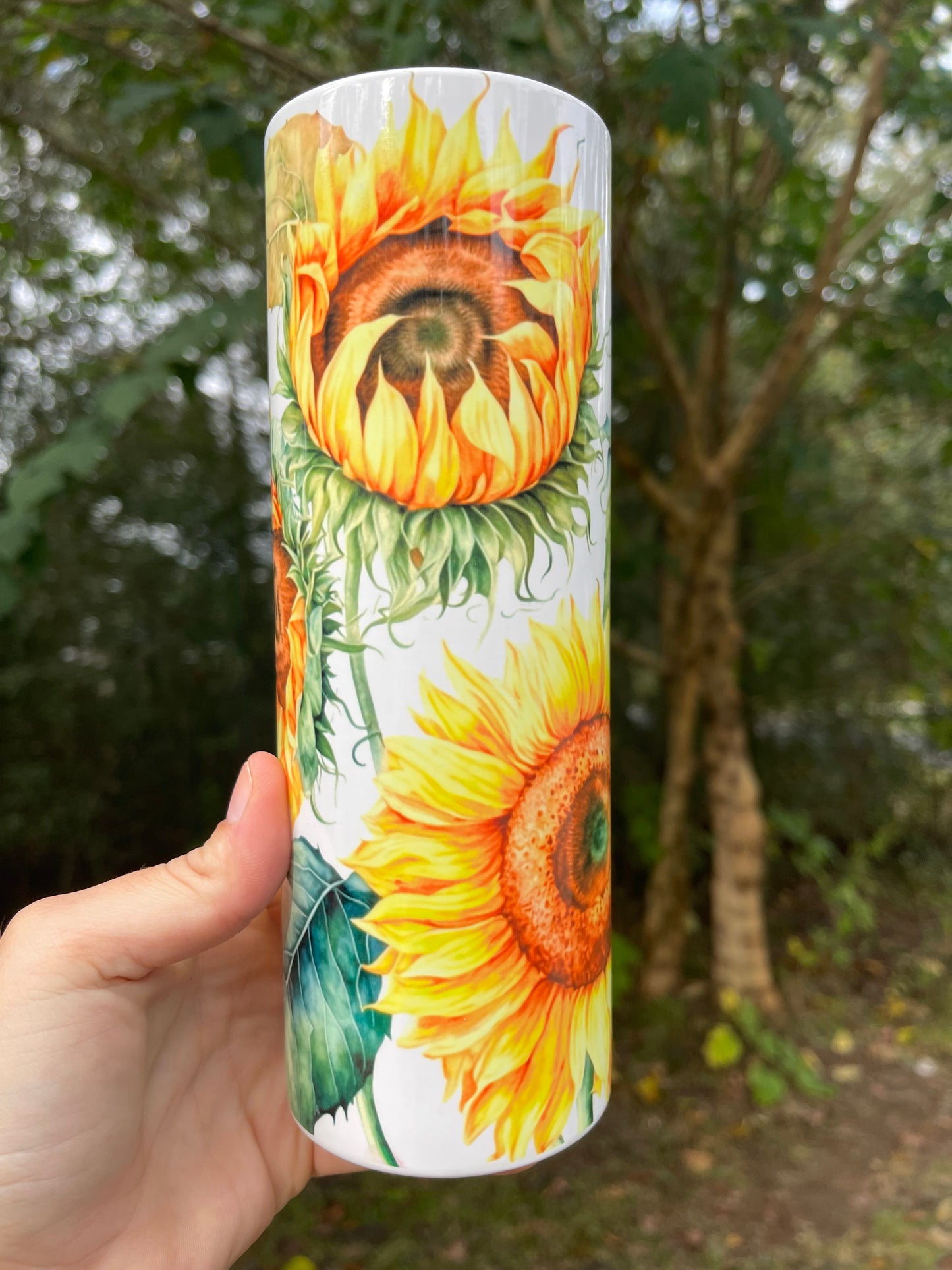 Sunflowers tumbler