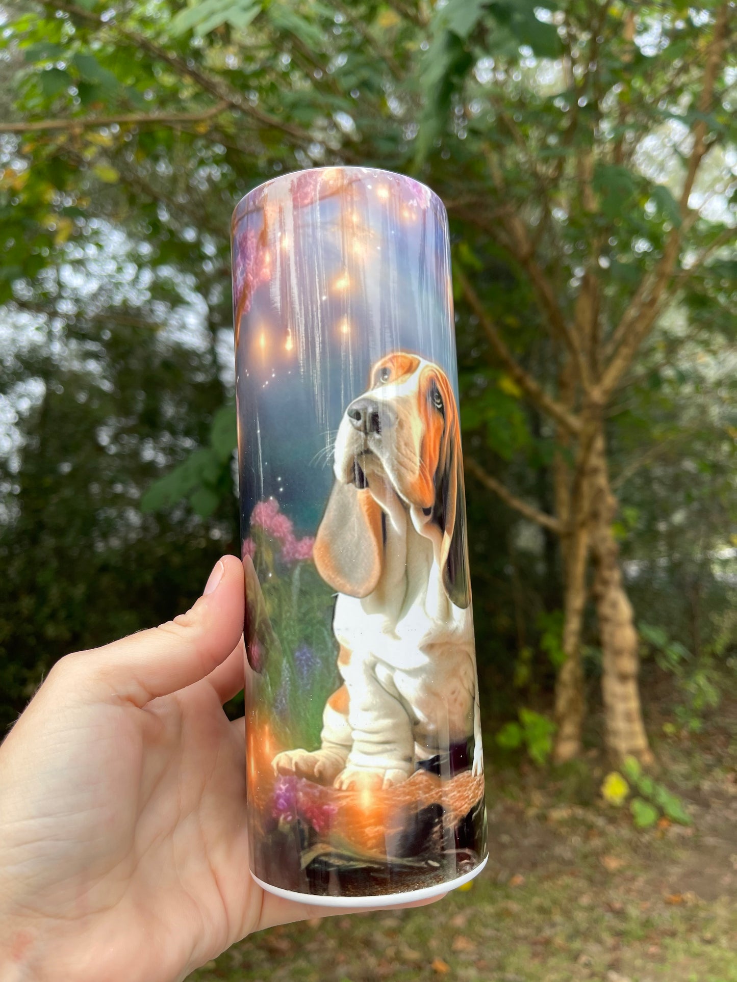 Basset hound tumbler ￼