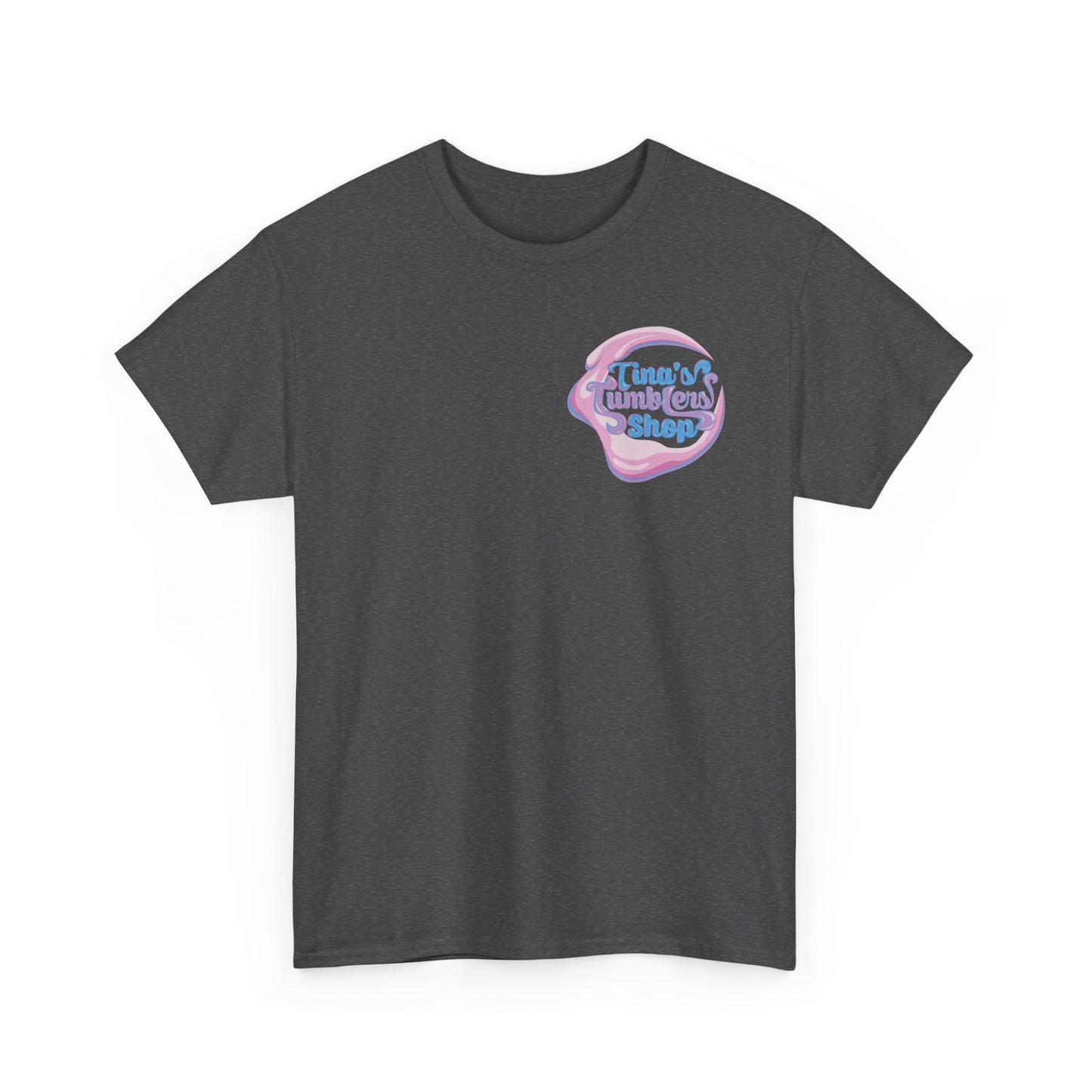Tina's Tumblers Shop Logo ~ Whimsical Unisex Cotton Tee
