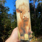 20oz Highland Cow Full body tumbler