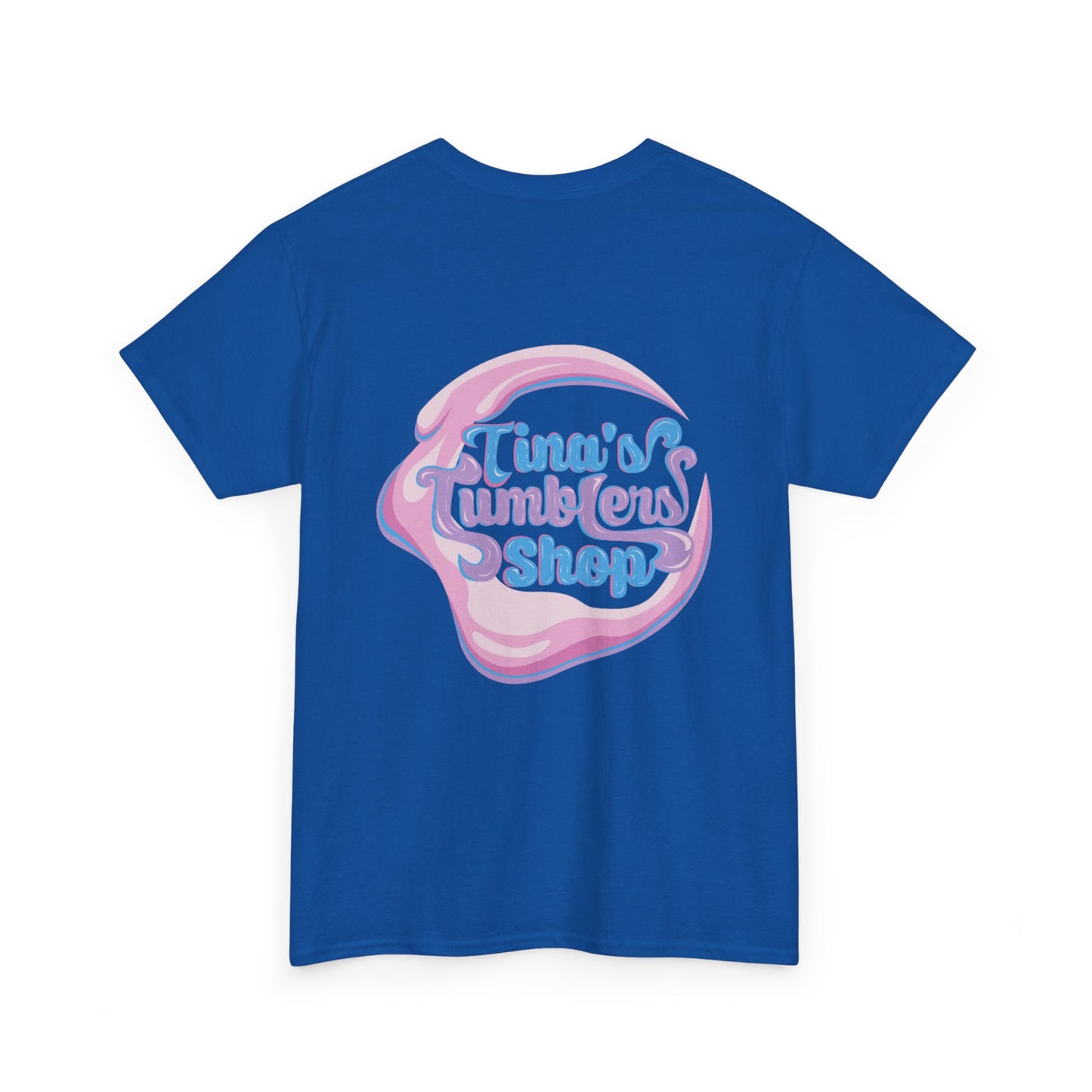 Tina's Tumblers Shop Logo ~ Whimsical Unisex Cotton Tee