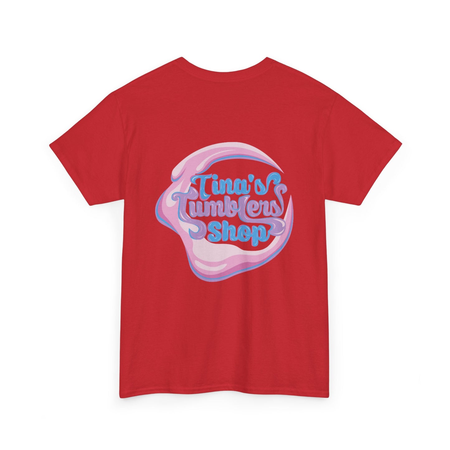 Tina's Tumblers Shop Logo ~ Whimsical Unisex Cotton Tee