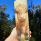 20oz Highland Cow Full body tumbler