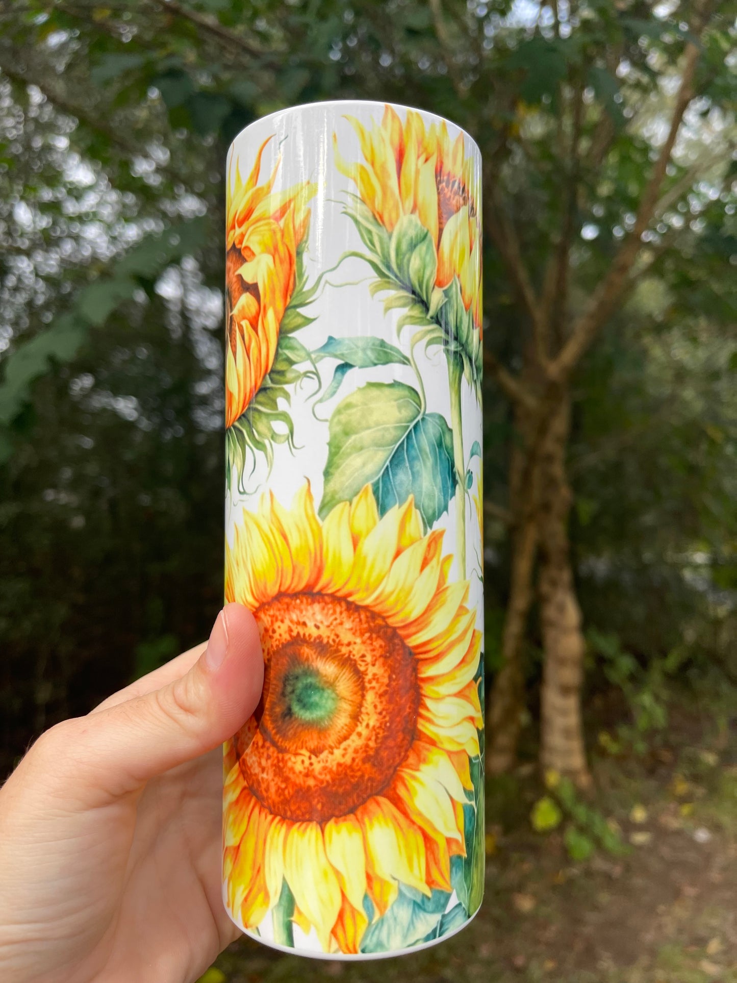 Sunflowers tumbler