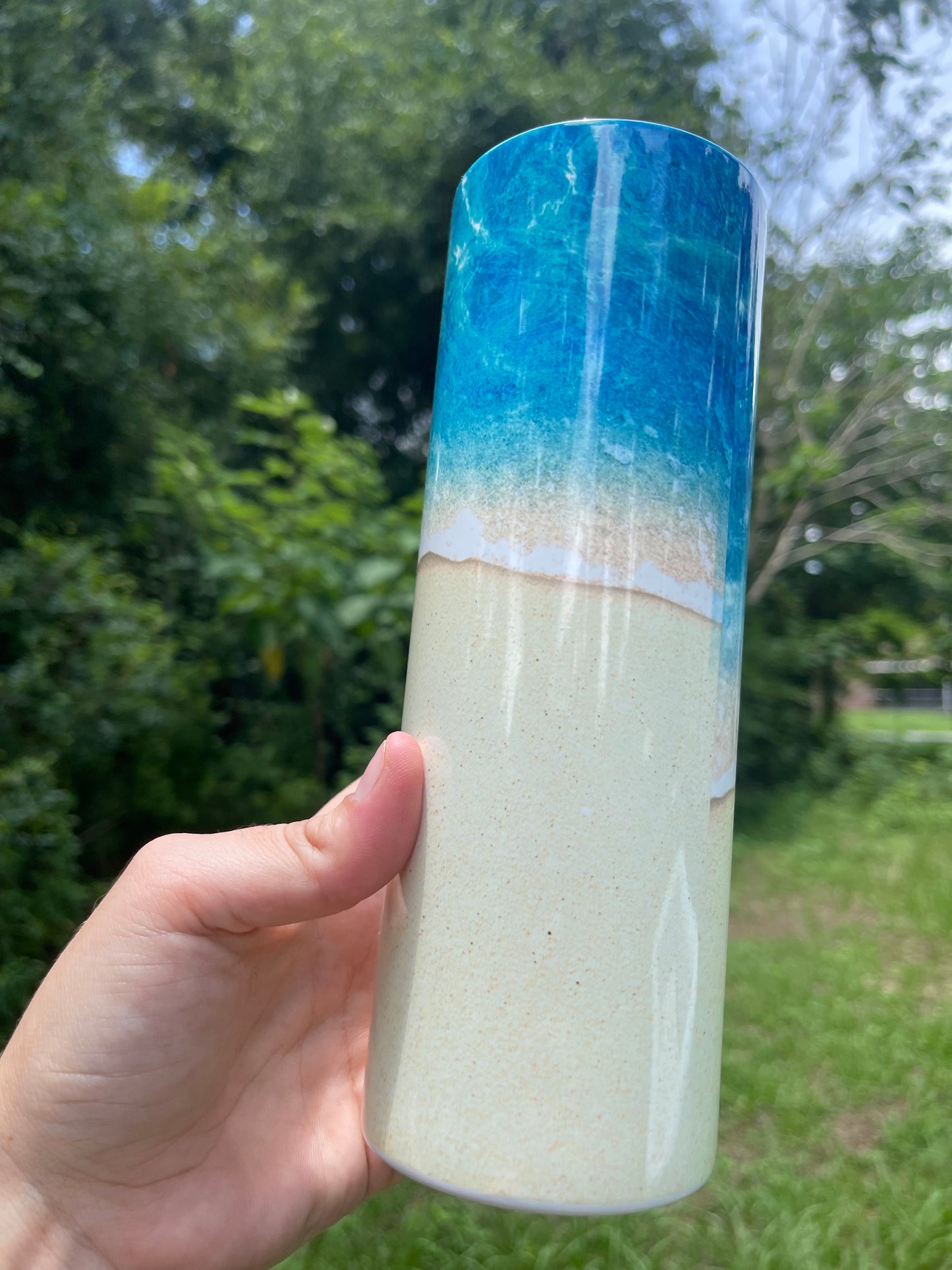 20oz Beachy Shores tumbler