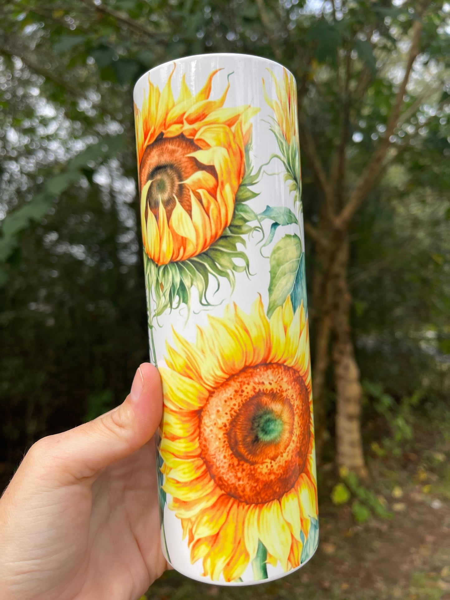 Sunflowers tumbler