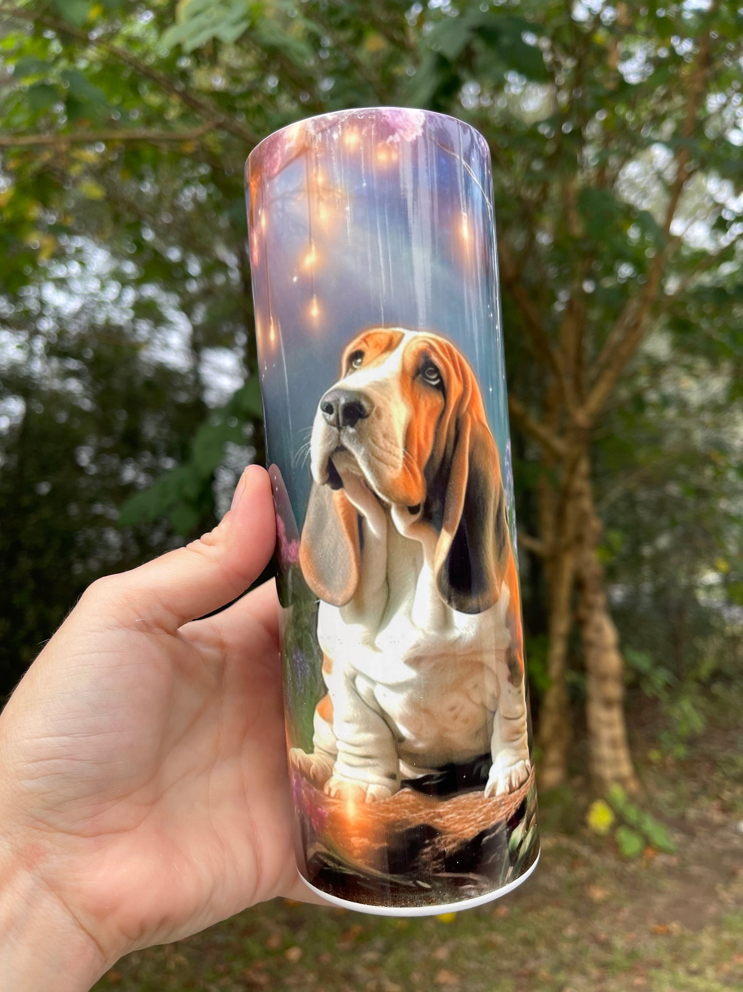 Basset hound tumbler ￼