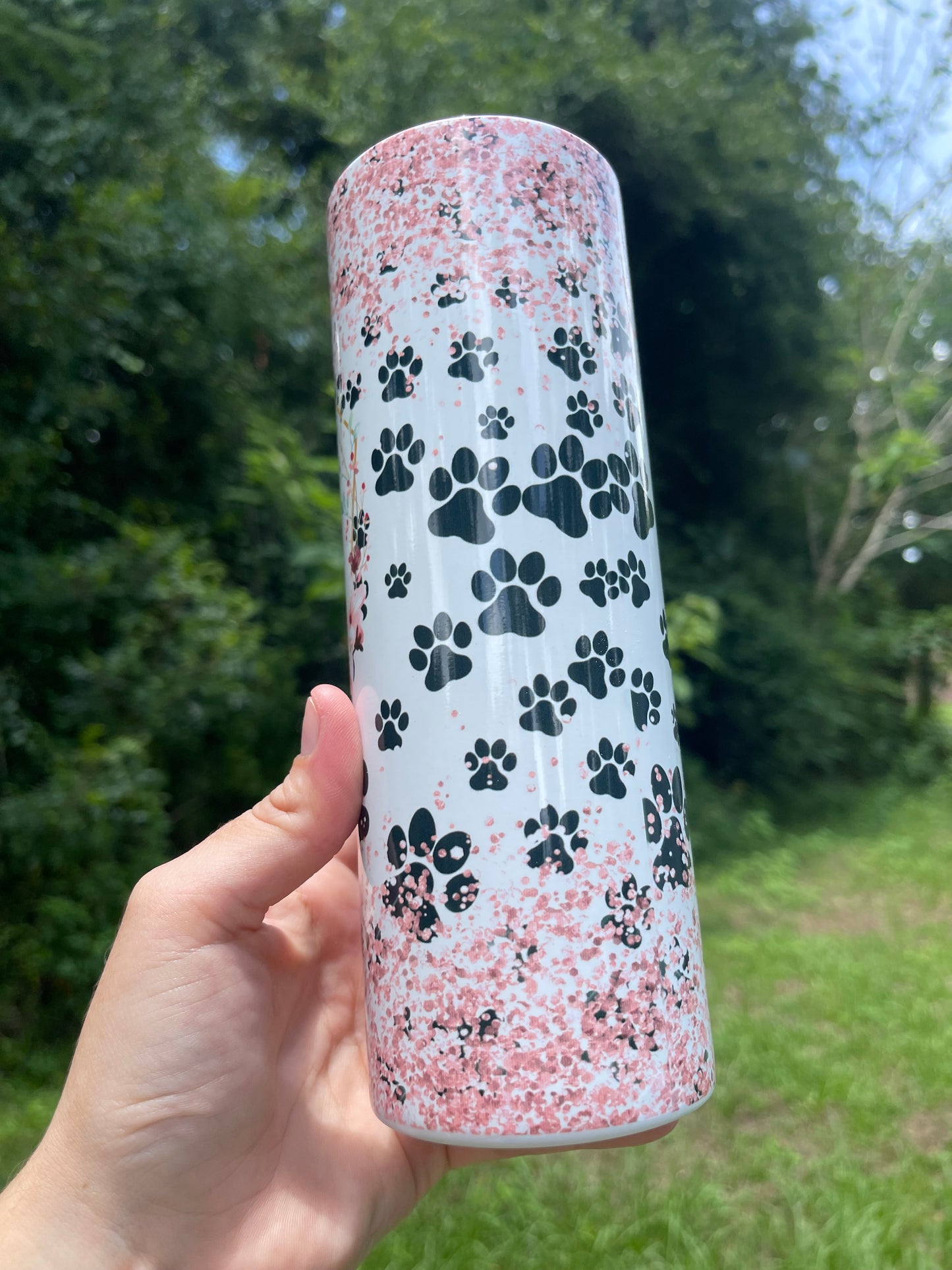 20oz Dog Mom tumbler