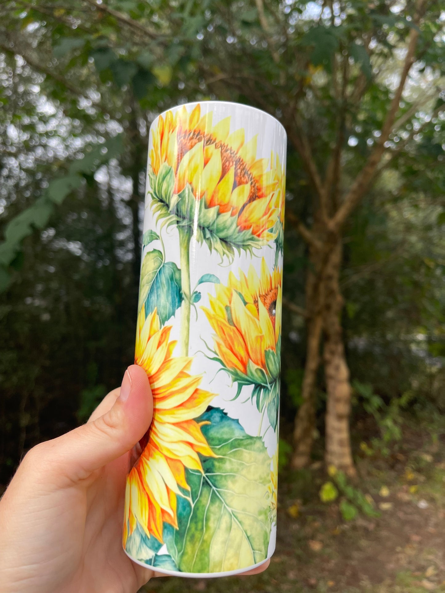 Sunflowers tumbler