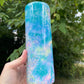 20oz Blue Glitter Look Tumbler