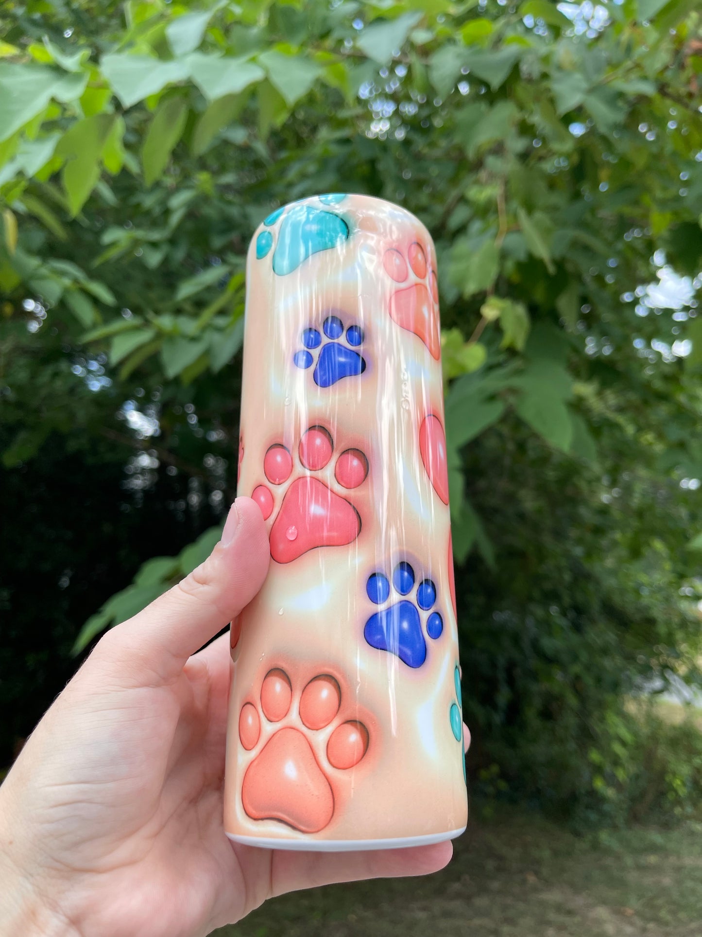 20oz Cat Mom Tumbler