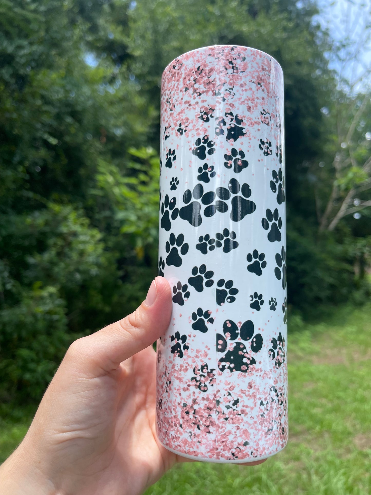 20oz Dog Mom tumbler