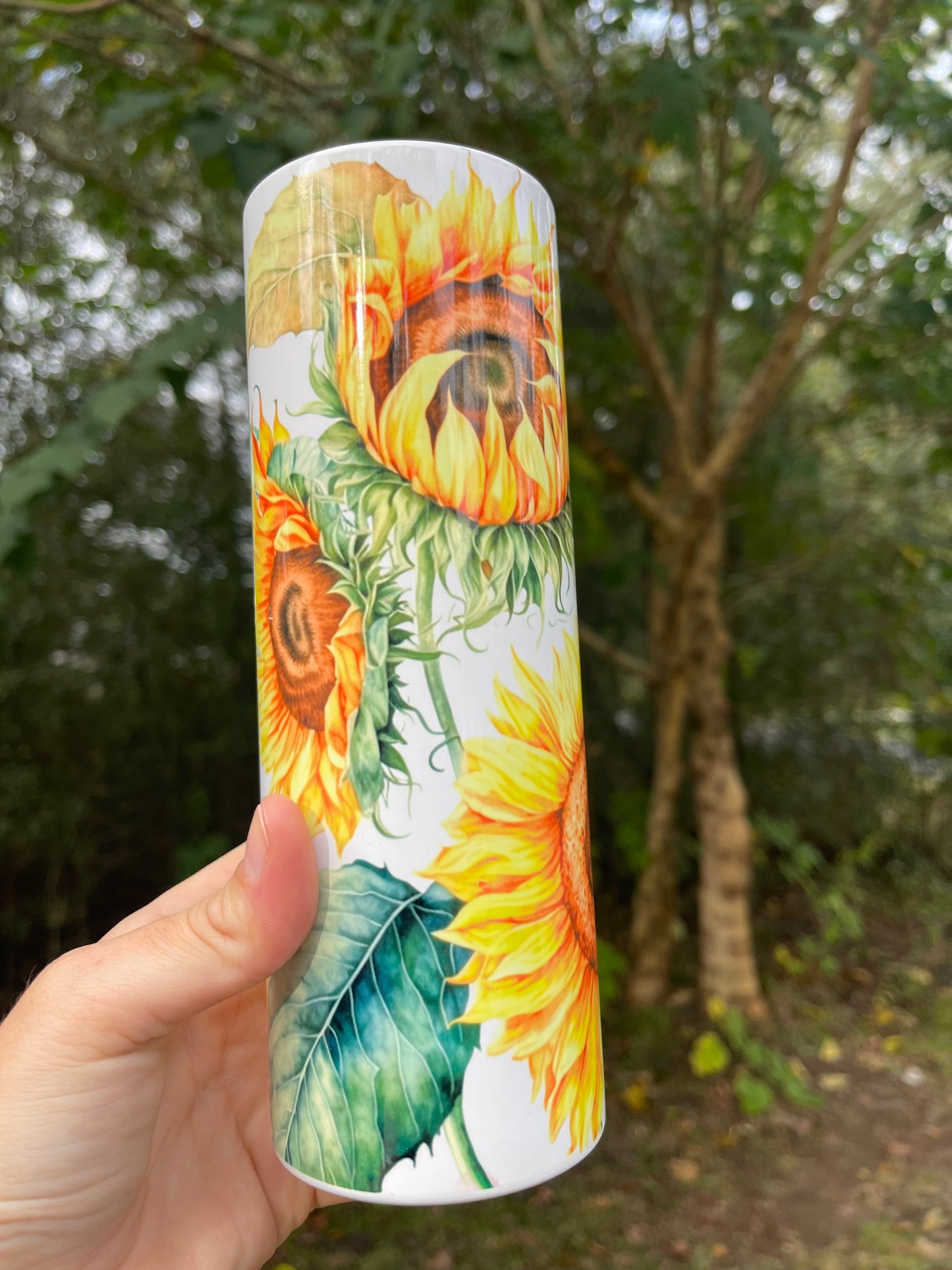 Sunflowers tumbler