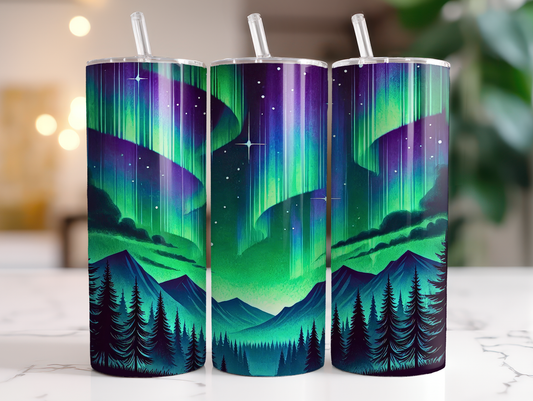 Northern Lights 20oz tumbler